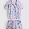 Pijamas corto estilo boyfriend