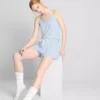 Pijamas cortos a rayas