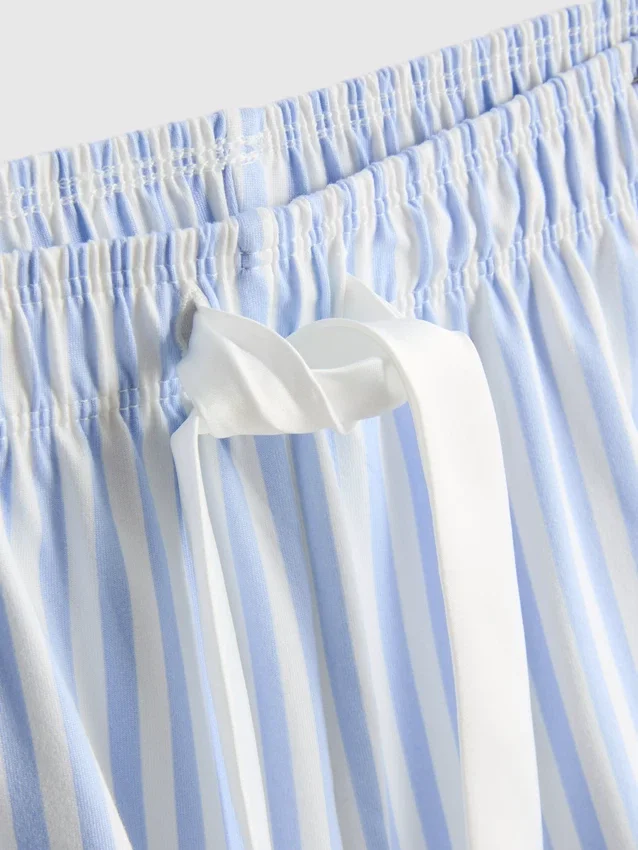 Pijamas cortos a rayas