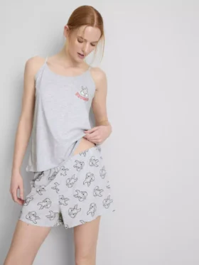 Pijamas cortos con camiseta tipo camisola de Thumper de Disney
