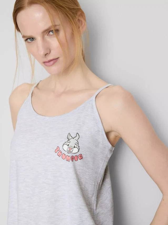 Pijamas cortos con camiseta tipo camisola de Thumper de Disney