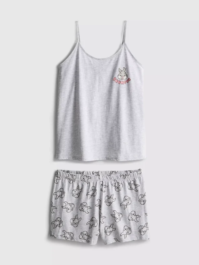 Pijamas cortos con camiseta tipo camisola de Thumper de Disney