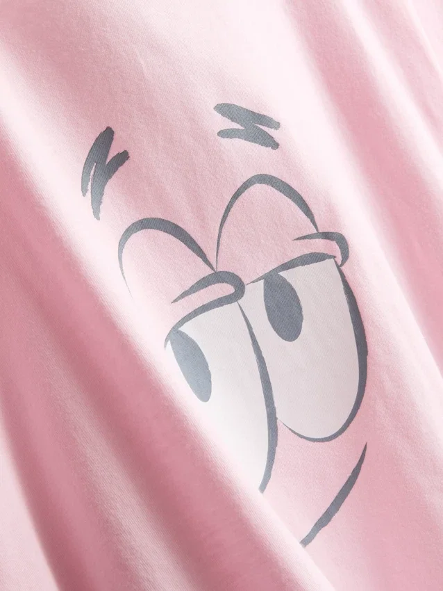 Pijamas cortos con diseño de Bob Esponja