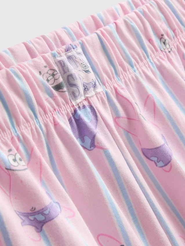 Pijamas cortos con diseño de Bob Esponja