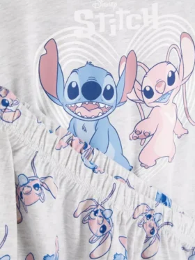 Pijamas cortos con diseño de Stitch de Disney