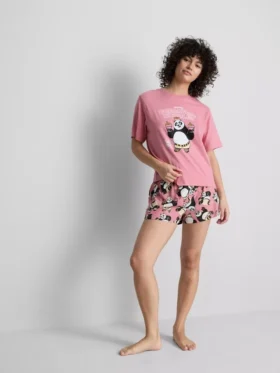 Pijamas cortos con personajes de Kung Fu Panda