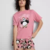 Pijamas cortos con personajes de Kung Fu Panda