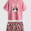 Pijamas cortos con personajes de Kung Fu Panda