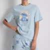 Pijamas cortos de algodón con diseño de Stitch de Disney