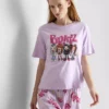 Pijamas cortos de algodón con estampado de Bratz