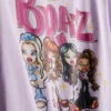 Pijamas cortos de algodón con estampado de Bratz