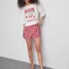 Pijamas cortos de cuadros de Winnie the Pooh de Disney