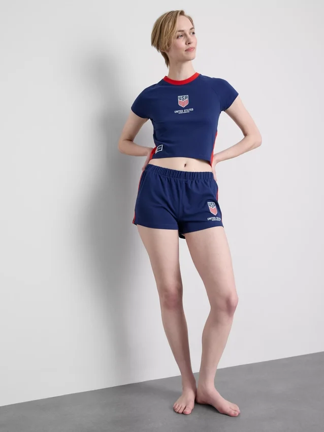 Pijamas cortos de fútbol americano de EE. UU.