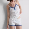 Pijamas cortos elásticos con alto contenido de algodón