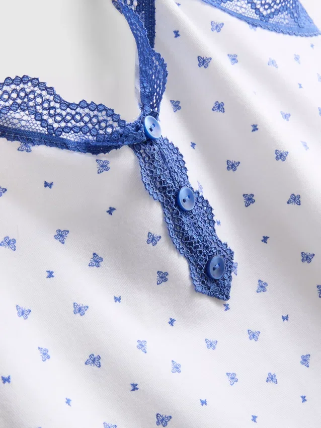 Pijamas cortos elásticos con alto contenido de algodón