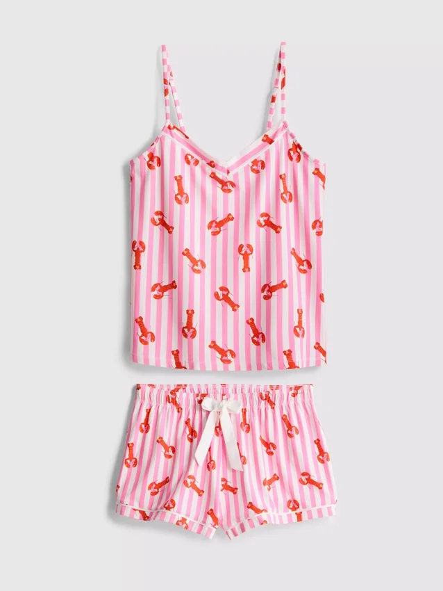 Pijamas cortos estampados