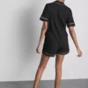 Pijamas cortos estilo boyfriend