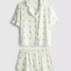 Pijamas cortos estilo boyfriend de Bambi y Thumper de Disney
