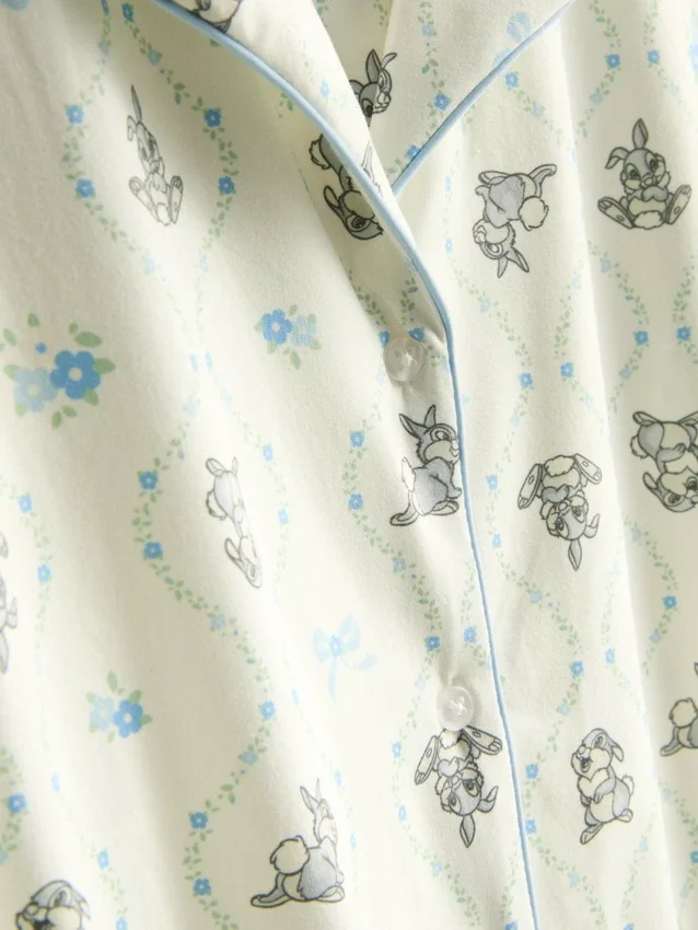 Pijamas cortos estilo boyfriend de Bambi y Thumper de Disney