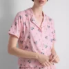 Pijamas cortos estilo boyfriend de Mickey Mouse de Disney