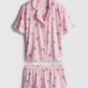 Pijamas cortos estilo boyfriend de Mickey Mouse de Disney