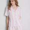 Pijamas cortos estilo boyfriend estampados
