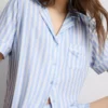 Pijamas cortos estilo boyfriend estampados