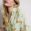 Pijamas cortos estilo boyfriend estampados