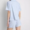 Pijamas cortos estilo boyfriend estampados