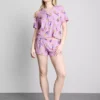 Pijamas cortos estilo novio de Lizzie McGuire de Disney