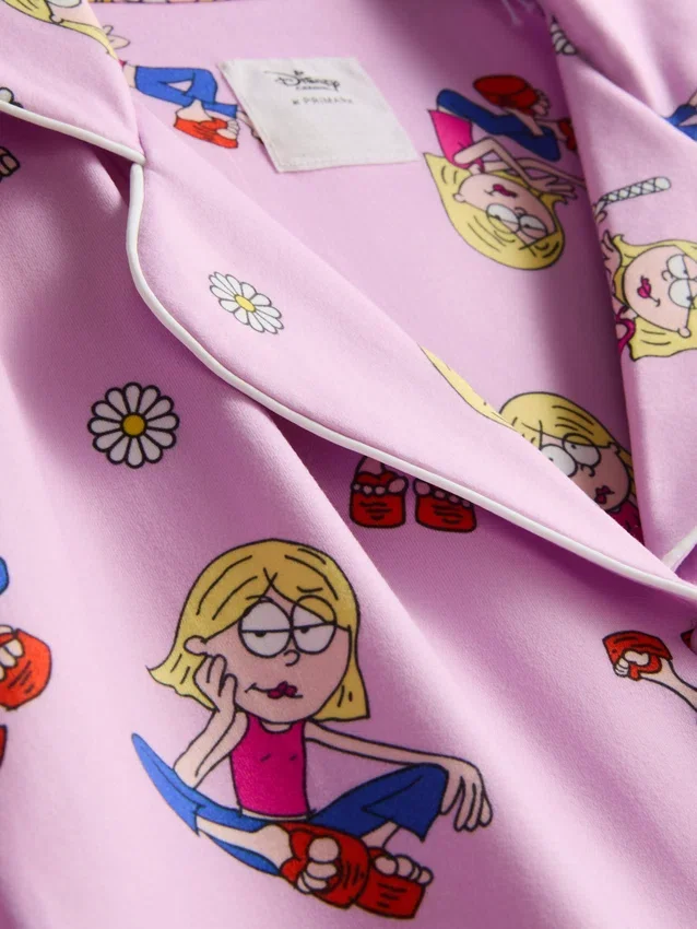 Pijamas cortos estilo novio de Lizzie McGuire de Disney