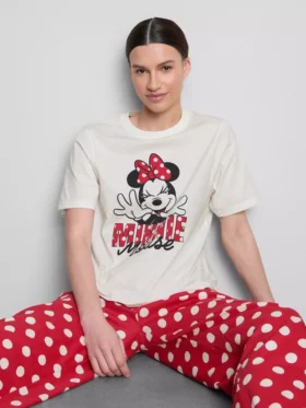 Pijamas de algodón con diseño de Minnie Mouse de Disney