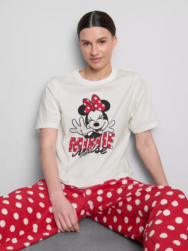 Pijamas de algodón con diseño de Minnie Mouse de Disney