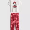Pijamas de algodón con diseño de Minnie Mouse de Disney