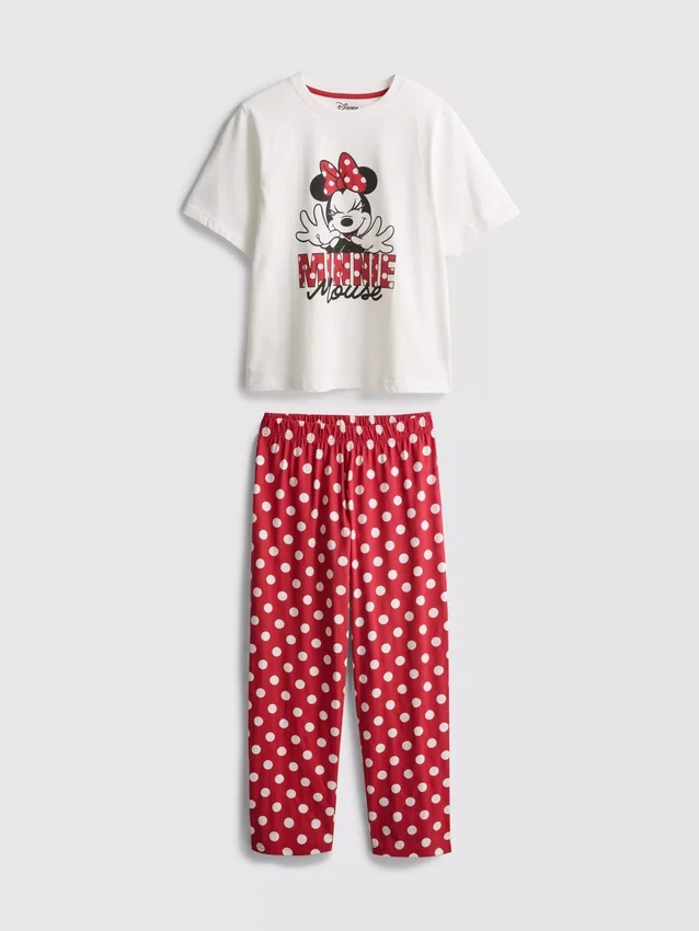 Pijamas de algodón con diseño de Minnie Mouse de Disney