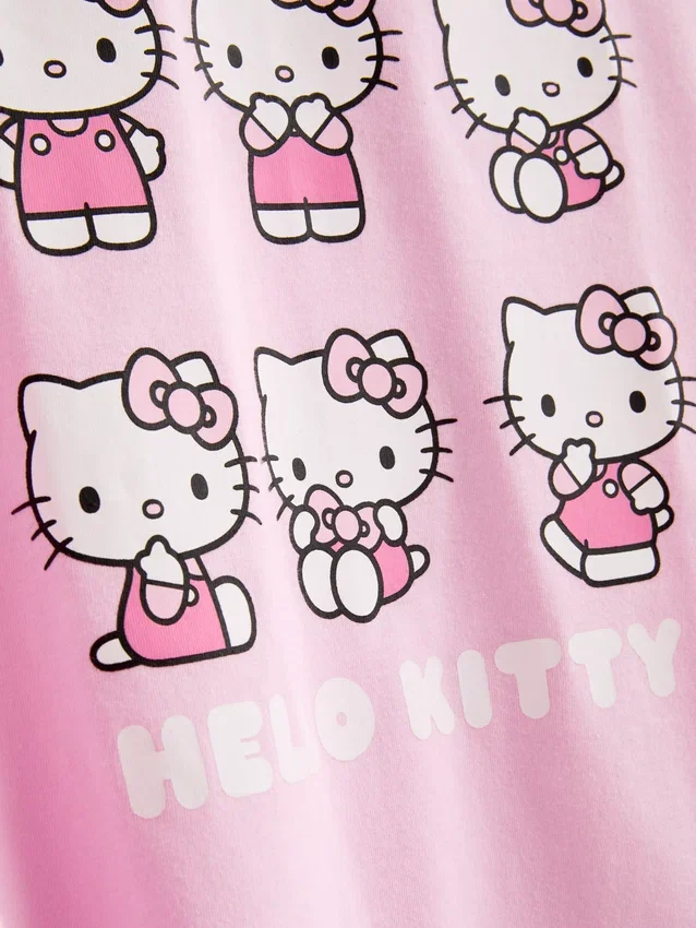 Pijamas de algodón con el personaje Hello Kitty