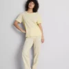 Pijamas de algodón con estampado de cuadros vichy