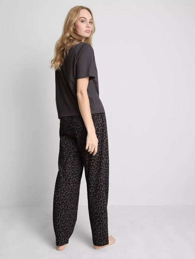 Pijamas de algodón con estampado de leopardo de Bratz