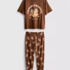 Pijamas de algodón de Chip y Dale de Disney