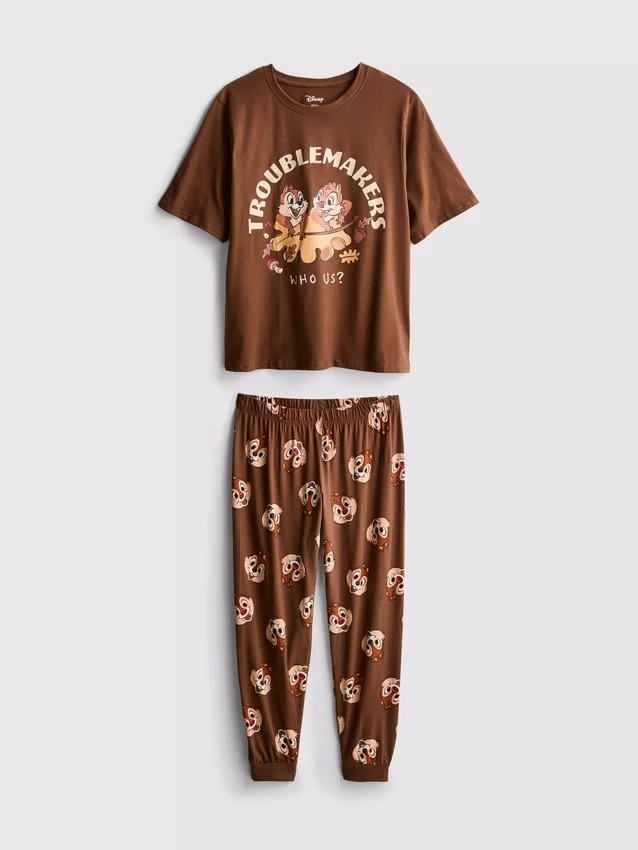 Pijamas de algodón de Chip y Dale de Disney