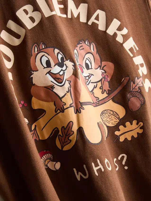 Pijamas de algodón de Chip y Dale de Disney