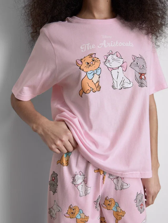 Pijamas de algodón de «Los aristogatos» de Disney