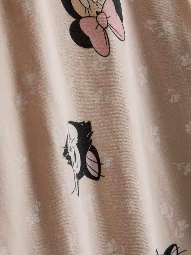 Pijamas de algodón estampados de Minnie Mouse de Disney