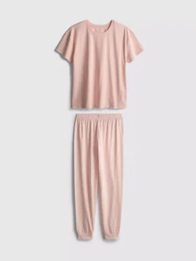 Pijamas de algodón estampados de pantalones cortos