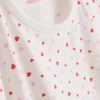 Pijamas de algodón estampados de pantalones cortos