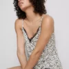 Pijamas de camisola y shorts estampados