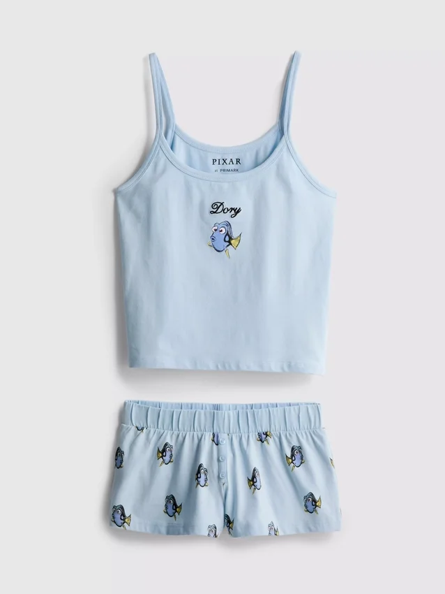 Pijamas de Disney con camiseta sin mangas y estampado de «Buscando a Nemo»
