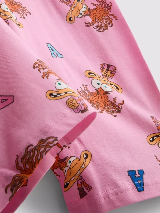 Pijamas de Disney «Del revés» con motivo de ansiedad