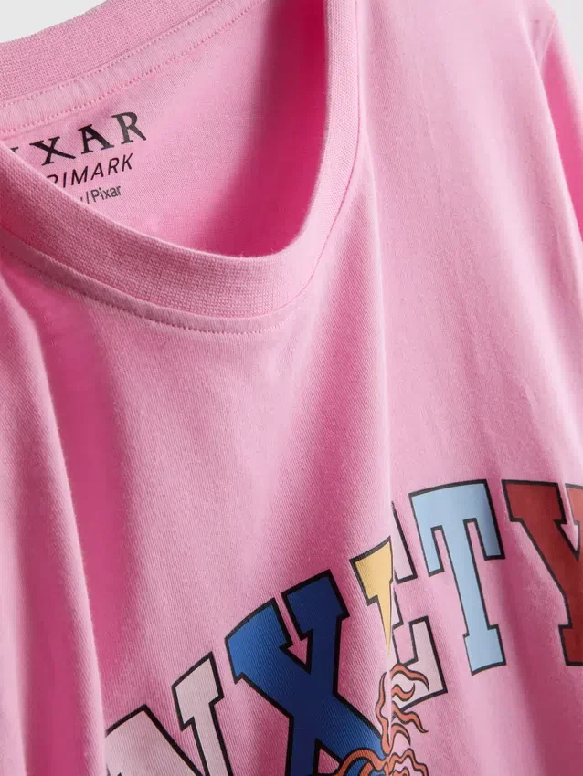 Pijamas de Disney «Del revés» con motivo de ansiedad