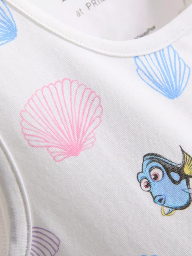 Pijamas de Disney·Pixar «Buscando a Nemo» con camiseta sin mangas estampada, de tejido con alto contenido de algodón